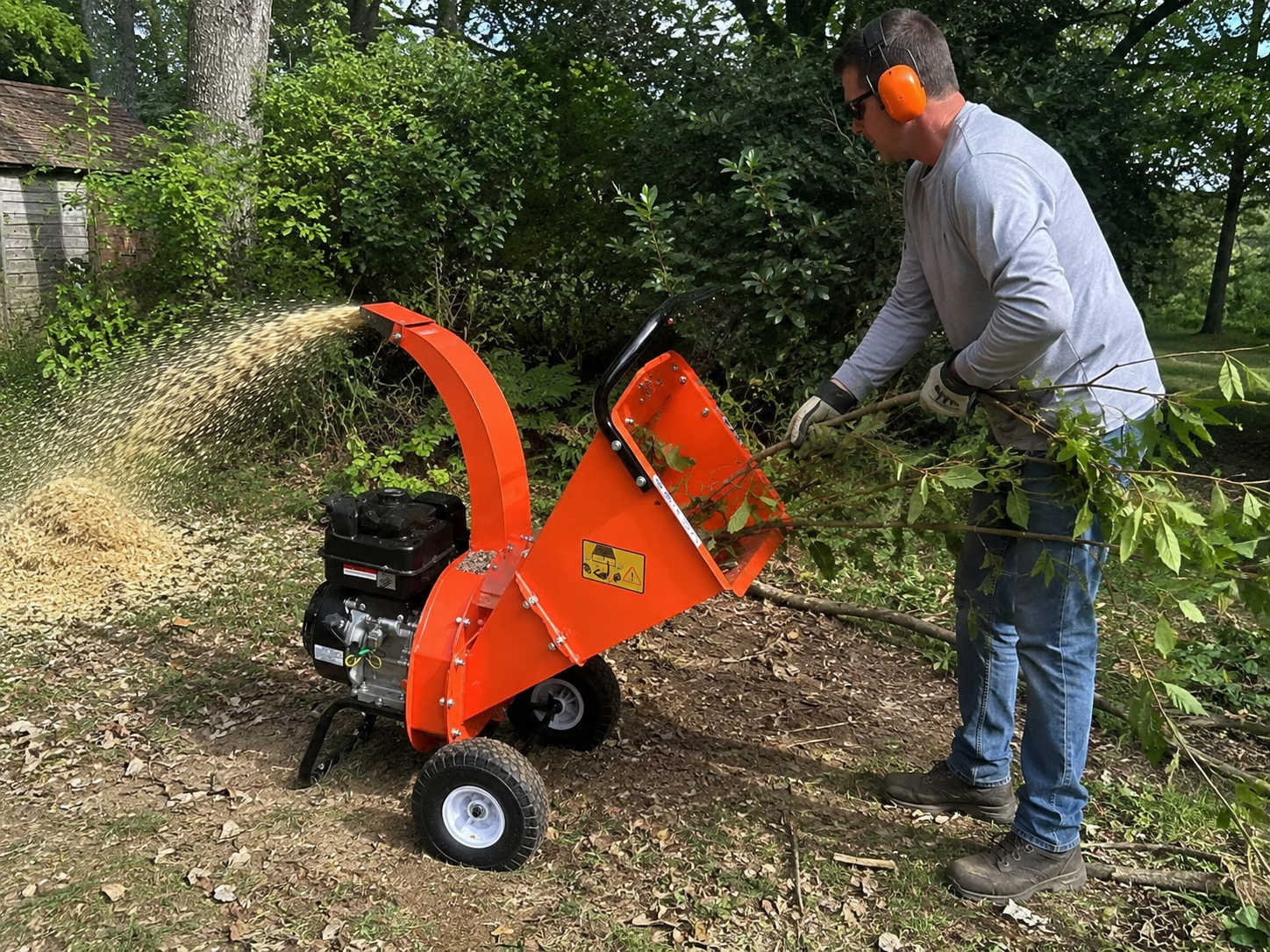 EFCUT C30 LITE wood chipper shredder